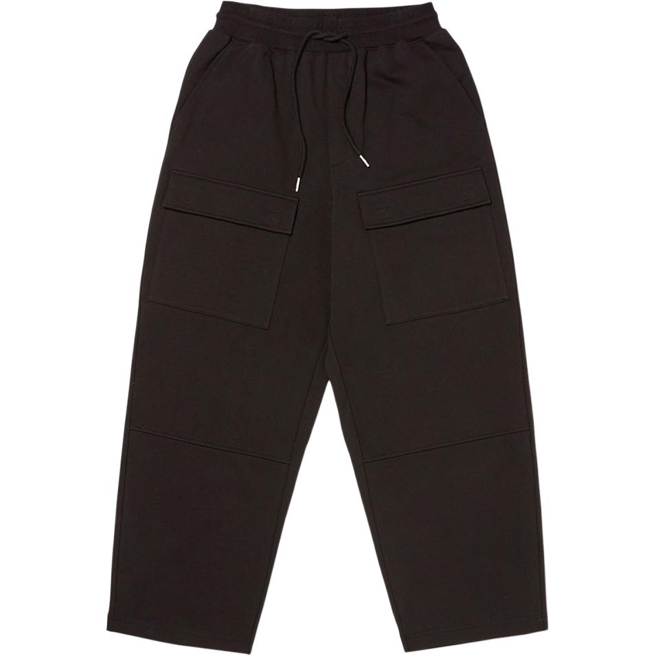 

Vans Solid Color Loose Fit Straight Leg Cargo Pants Men bottoms Black VN000KC8BLK1 M