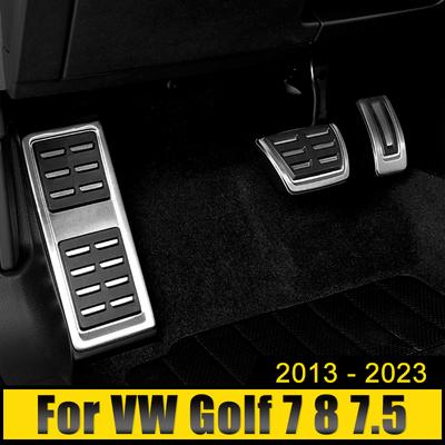 Volkswagen VW Golf 7 8 MK7 MK8 Golf 7.5 MK7.5 2013- 2022 2023 Autó Lábpihentető Gyorsító Fékpedálok Borítás