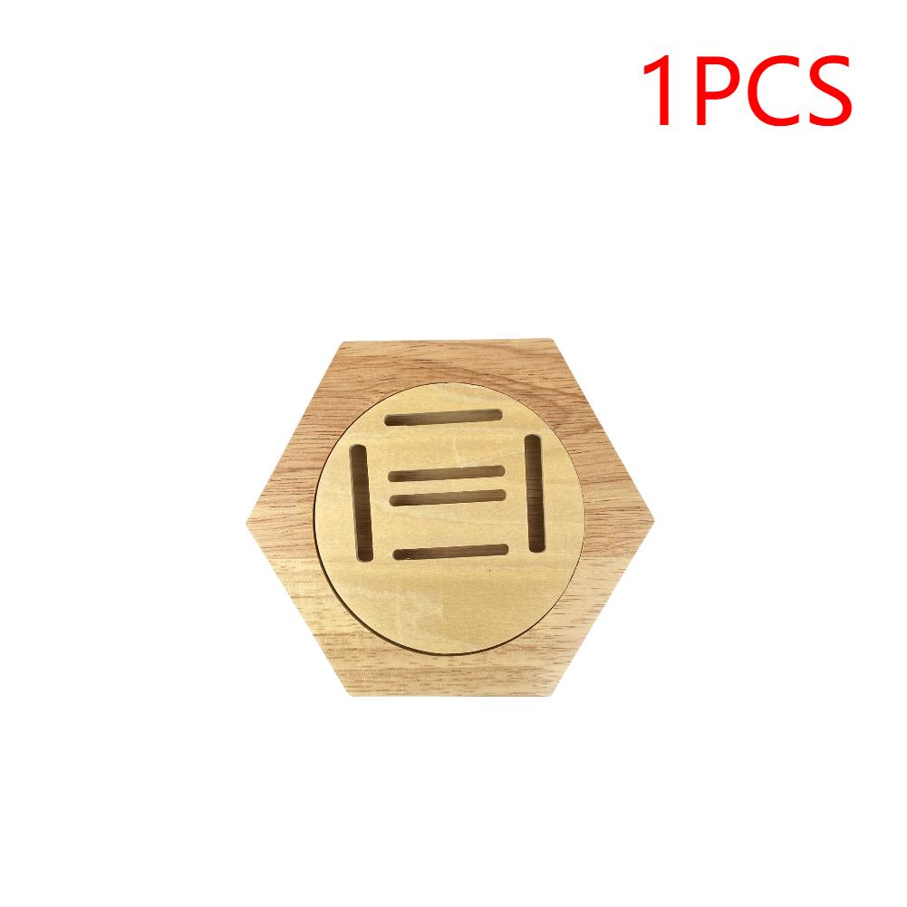 Honeycomb Medal Display Stand Creative Splicing Wall Decor Pine Wood Material Medal Holder Assemble Custom Patterns Home Wall