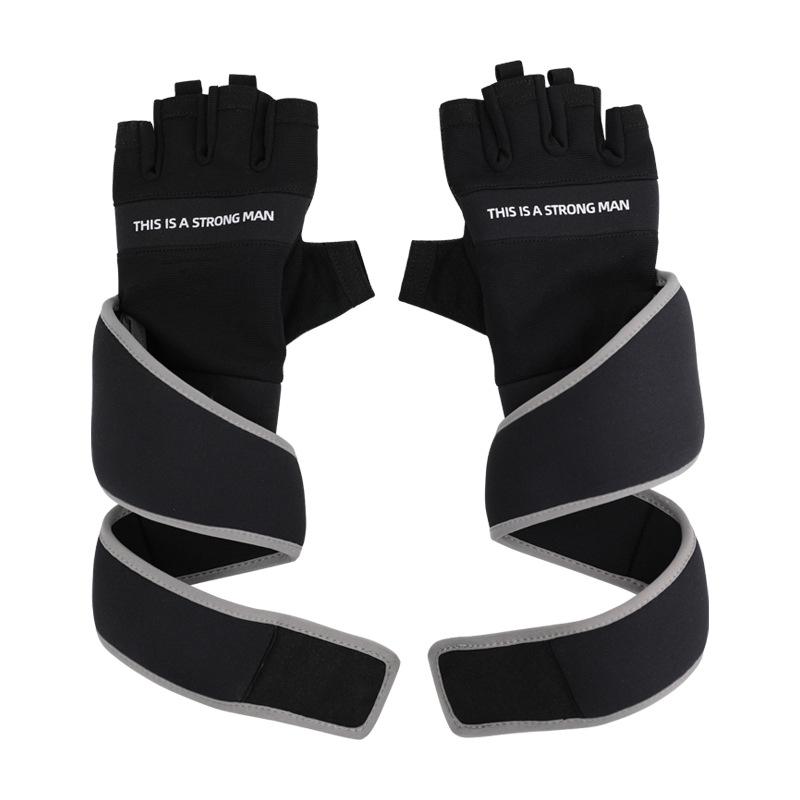 Microfiber & Neoprene Fitness Sports Gloves GLOVES Weight Lifting Gym GLOVES M