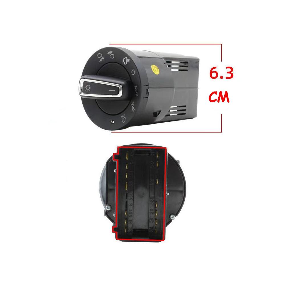 

Автомобильный автоматический выключатель фар для Skoda Fabia MG 5J Combi Tour NJ MK2 2009~2025 Датчик света Автоматическая фара Аксессуары для интерьера