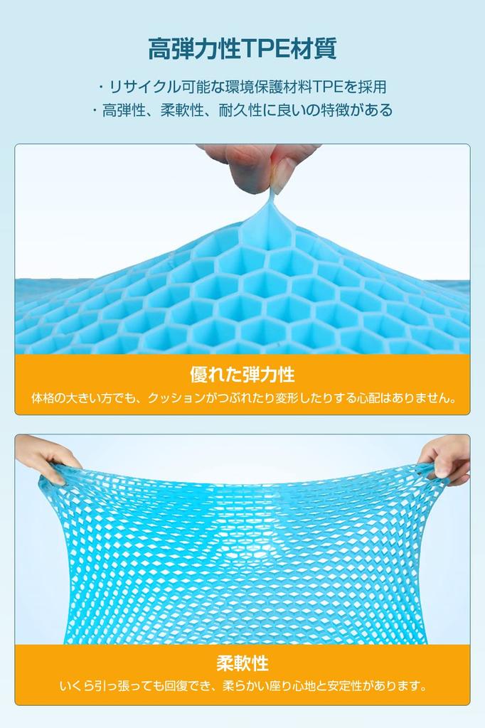 large 2025 new Gel large zero honeycomb distributes body for working from all comes with 2 washable gift [Extra 4644cm release] cushion, size,