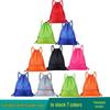 Custom Double Shoulder Polyester Drawstring Backpack for Events or Marathon