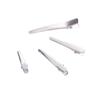 Stylish Silver Duckbill Clip | Handmade Jewelry Accessory | Fishmouth Thin Square Kids' Pointed Hair Clip