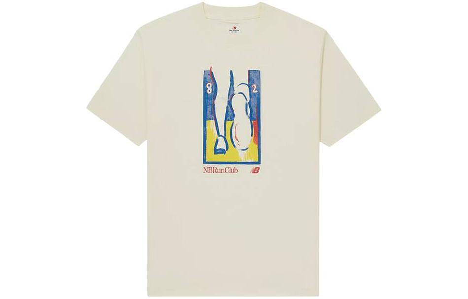 New Balance MADE In USA 1982 Run Club T Shirt Men s Beige MT31546D-GL M