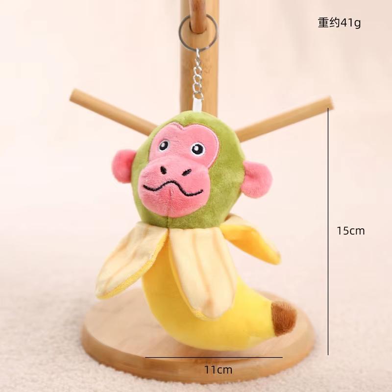 16-18cm Italian Brainrot Plush KeychainsTung Tung Sahur Tungtung Sahur Tralalero Tralala Shark Plush Soft Stuffed Toy Doll Gift