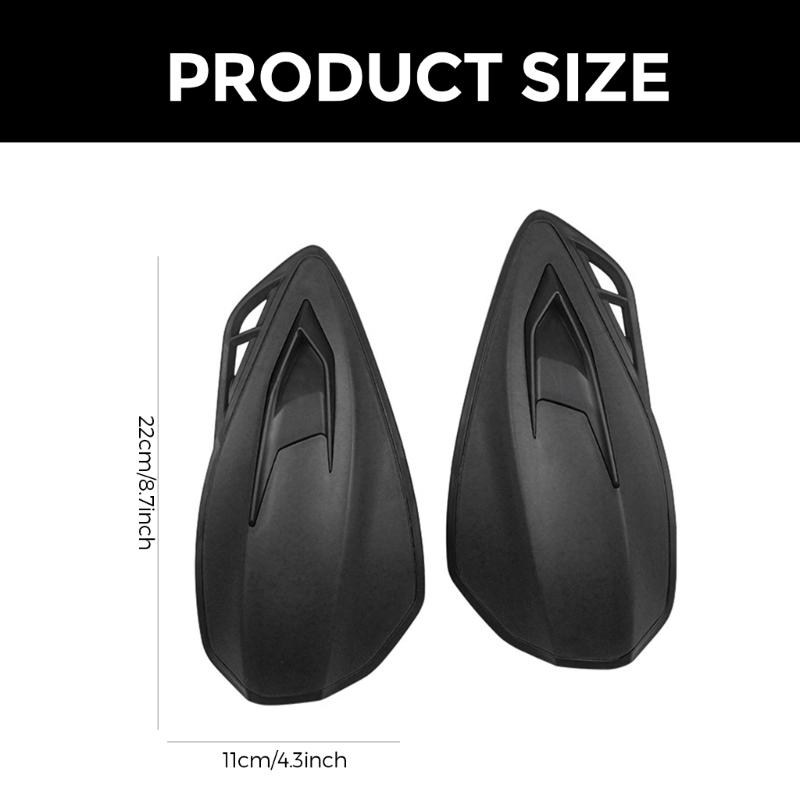 Motorcycle Hand Protections Motorcycle Handguards Metal Hand Guards Easy Installation Handlebar Hand Protections Pair