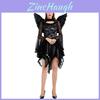 Dark Fantasy Angel Wings Costume For Women Perfect For Halloween Cosplay Events