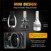 Night Knight 3000K 6000K Led Strålkastare Glödlampor 4300K ​​8000K 15000K Billjus H7 H4 H3 Led Dimljus H1 H8 H9 H11 9006 9005 Canbus