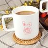 [Teezeit-Serie] Quadratische Tasse S (350ml_Weiß)