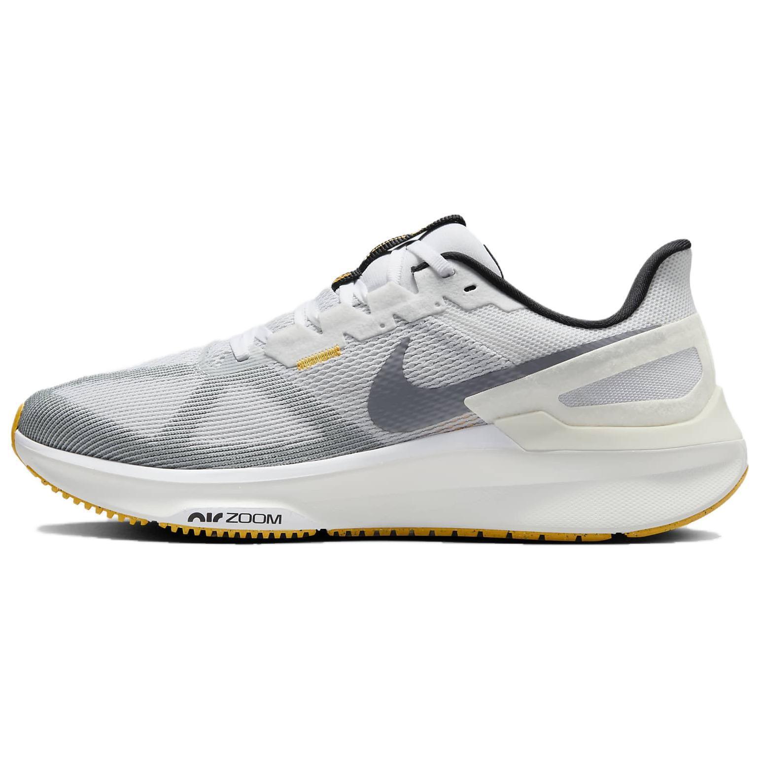 

Nike Air Zoom Structure 25 Smoke Grey Laser Orange - DJ7883-110 білий