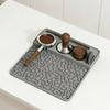 Silicone Coffee Powder Pressing Pad Non-slip Table Pad Corner Pad Powder Pressing Hammer Tray Storage Pad