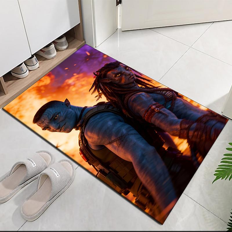 Avatar Printed Carpetrugfor Office Chair Living Room Bedroom Kitchen Room Decor Gifts