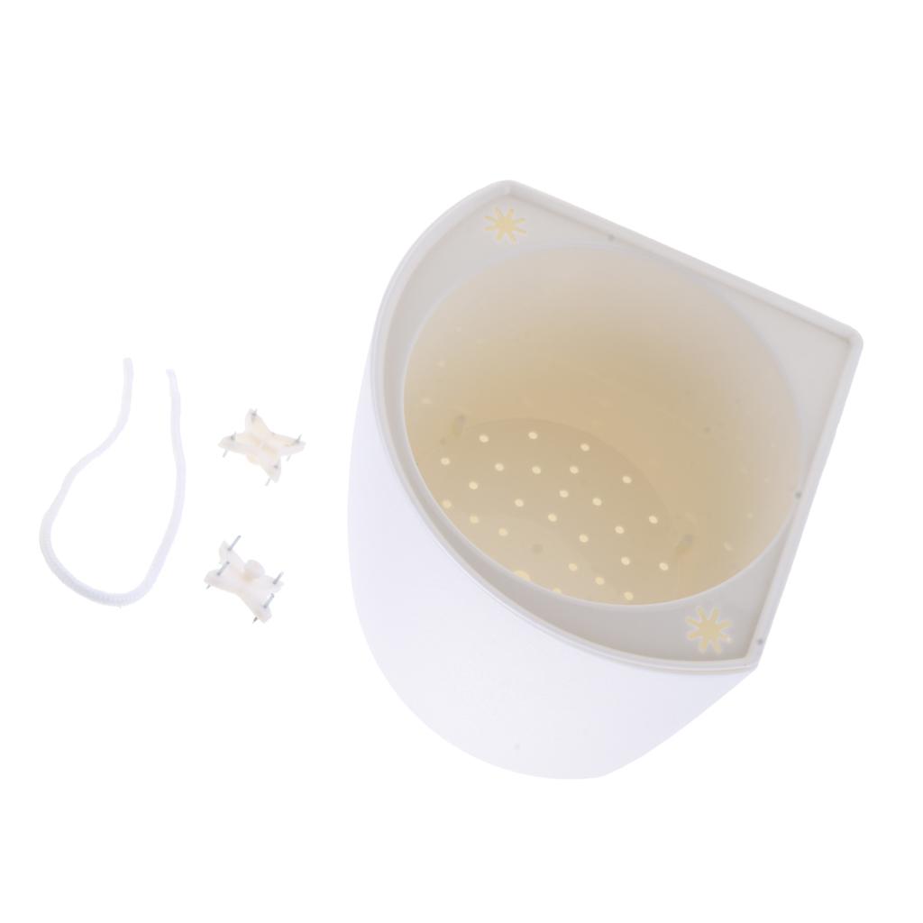 Angled Automatic Watering Planter, Flower Pot, Garden Decoration