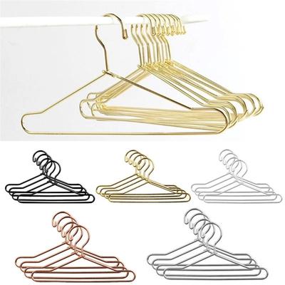 10pcs Multi-colors Wardrobe Cute Mini Hangers Doll Accessories Metal Dress Clothes Hanging