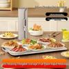 New Multi-Functional Food Warmer Board with Timer and Foldable Silicone Design