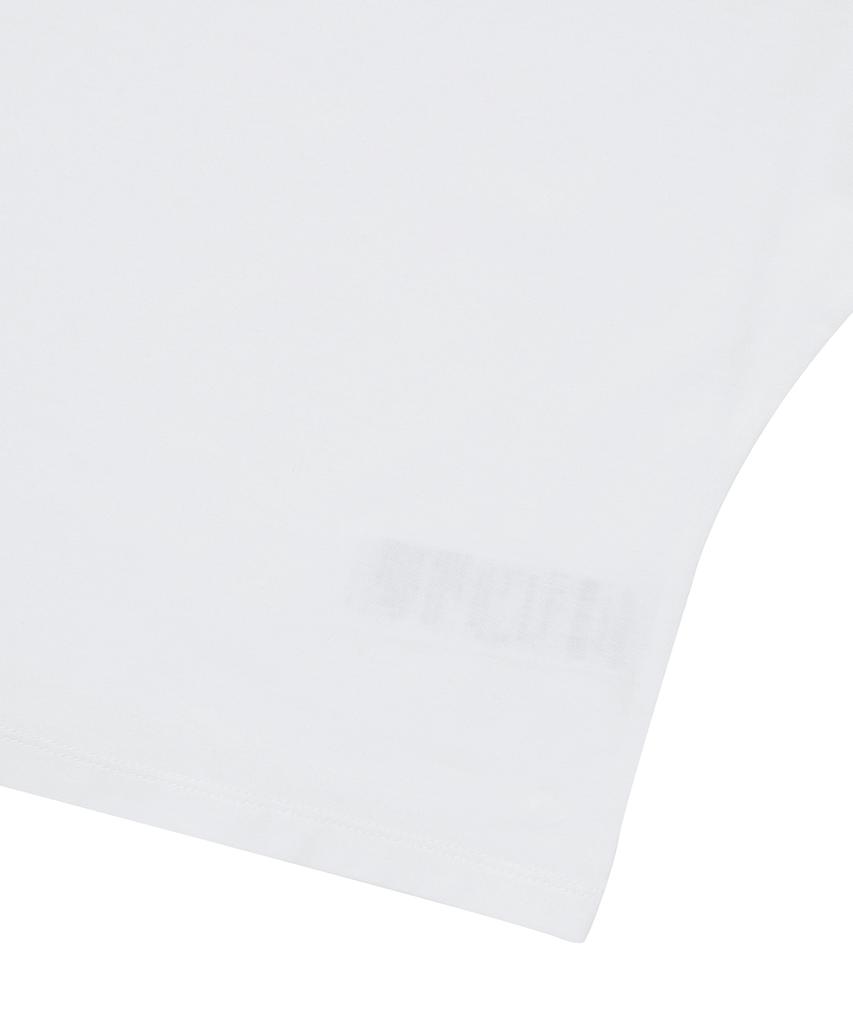 Syupeodeulai Women'S Core Ringer T-Shirt White Sdfiscq90Wht