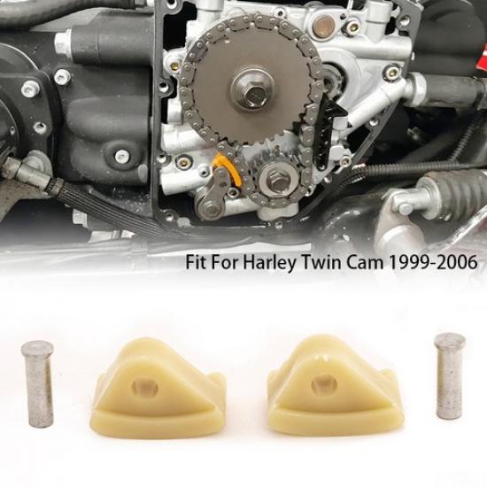 Fit For Harley Twin Cam Engine Timing Chain Tensioner Shoes+Pins 1999-2006 2005