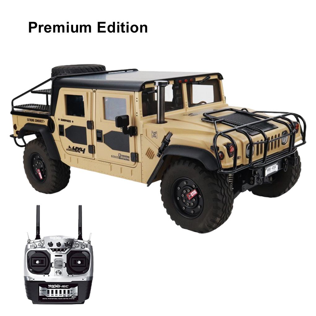 New 1/10 Scale HG P415A RC Car Off-road Vehicle 4x4 Remote Control Crawler Climbing Car Model Toys Gifts with ESC Servo Motor