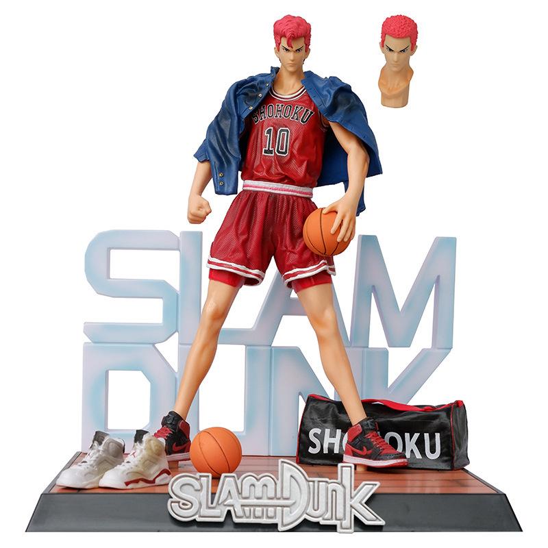 

Da Mo Wan Slam Dunk Shohoku Sakuragi Hanamichi & Rukawa Kaede Anime Statue Figure