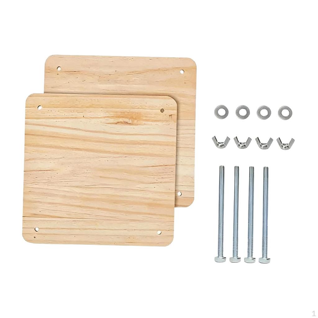 adjustable Wooden Book Press Binding Kits Bookbinding Supplies Paper for Photo Albums