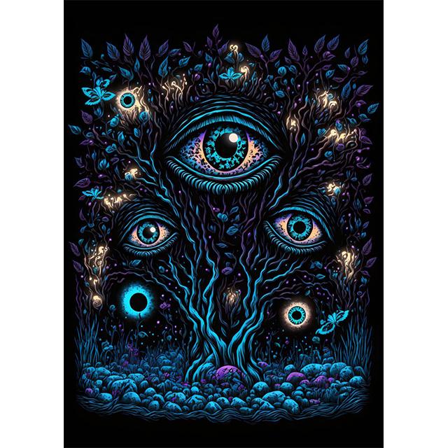 Abstract Cthulhu Mythology Diablo Prints Poster Canvas Painting Modern Wall Art Pictures for Living Room Bedroom Home Decoration