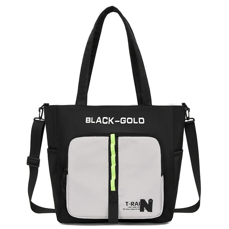 Junior High School Student Shoulder Bag Large Capacity Crossbody Bag Outdoor Commuter Tote Bag