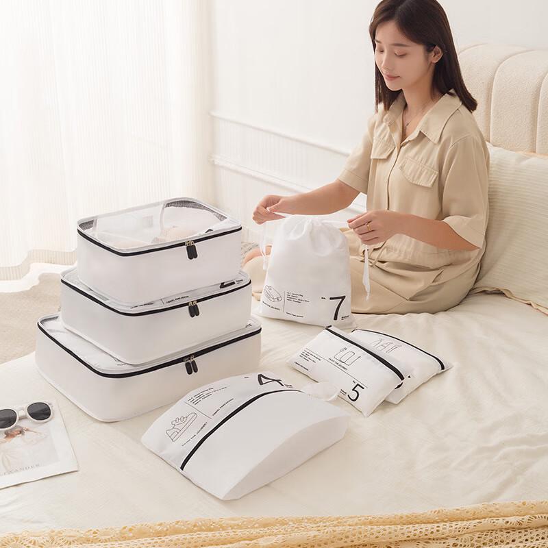 7-Piece Travel Storage Bag Set