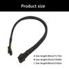 PCIe 12Pin to 16Pin(12+4) GPU Power Line for R750XA R750XS R750XD Data Center Servers High Temperatures Resistance