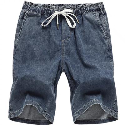 Yaz Erkekler kısa kot pantolon Pantolon Hip Hop Streetweagle Baggy Denim Şort Pamuk Rahat Düz Kapriler Pantolon Artı Boyutu 7XL