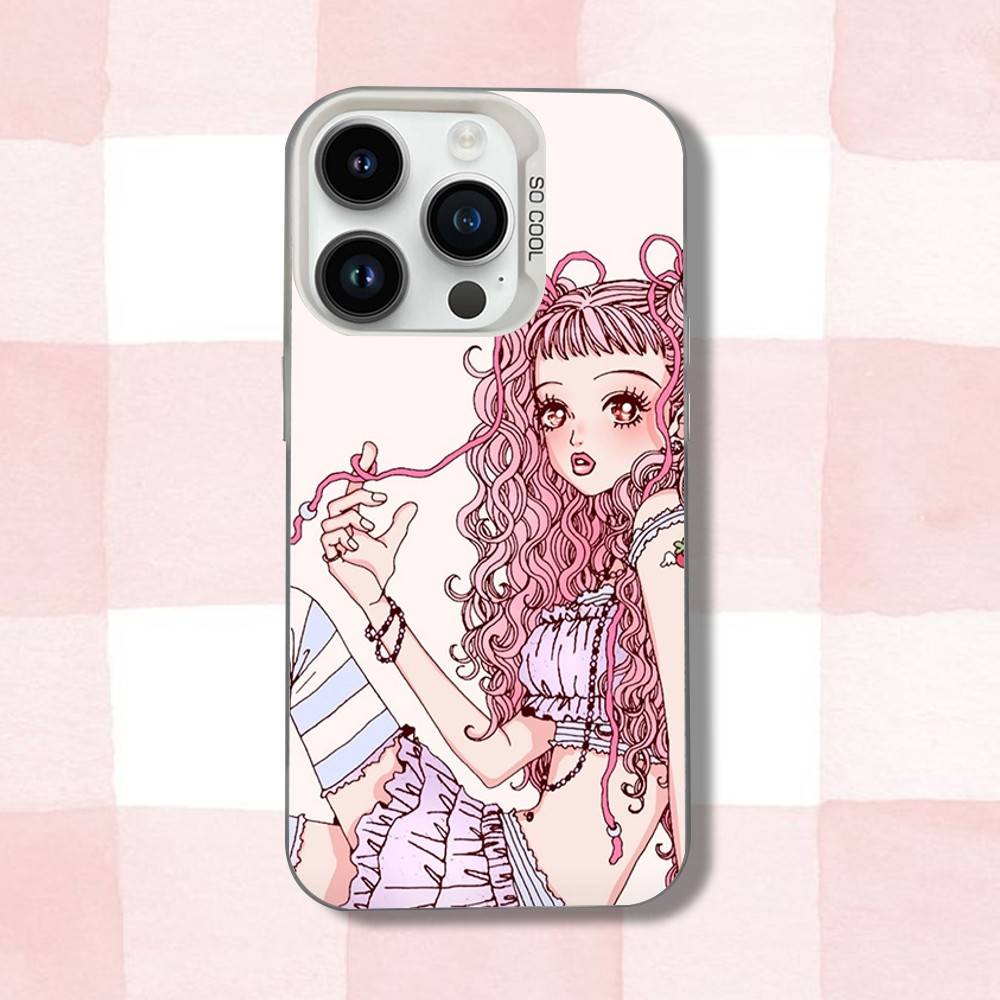 Anime P-Paradise-es K-Kiss Phone Case For iPhone 16,15,14,13,12,11,Pro,XS,Max,Plus,Mini,SE White Candy Matte Shockproof Cover