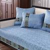 Chinese Non-Slip Sofa Cover Beige Edging Cover Towel Leather Sofa Cushion Modern Simple 4 Season Universal Home Protection Cover