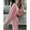 Dünne Lässige Weite Harem Knöchellange Hose Einfarbig Elastischer Bund Damen Neu in Kleidung Sweet Streetwear S… Mehr