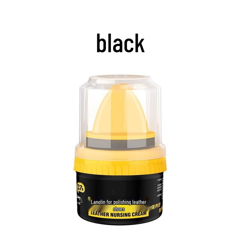 High-Grade Universal Leather Shoe Polish - 3 Bottles: Black Maintenance & Care