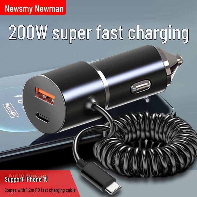 Newman Car Charger for Huawei, OPPO, Honor, Xiaomi, Apple 15