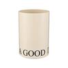 Luxury Plastic Mouthwash & Toothbrush Holder Cup - Round Design for Children & Couples