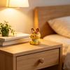 3 Pcs Miniature Resin Rabbit Easter Figurine, Cartoon Cute Tiny Bunny Animal Figures for Easter Egg Fillers, Fairy Garden, Dollhouse, Cake Topper