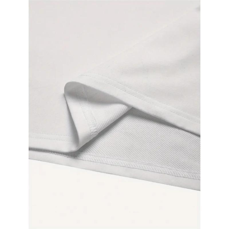 Europese maten Herentop, Casual T-shirt met korte mouwen en ronde hals, Geschikt voor Zomer en Lente, Herenkleding voor Buiten in de Zomer