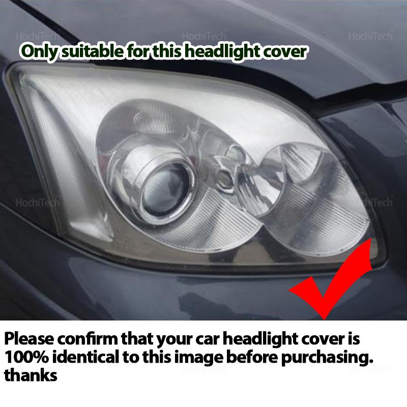 For Toyota Avensis T250 2th 2003 2004 2005 2006 Headlight Cover Car Headlamp Lens Glass Replacement Front Lamp Shade Auto Shell