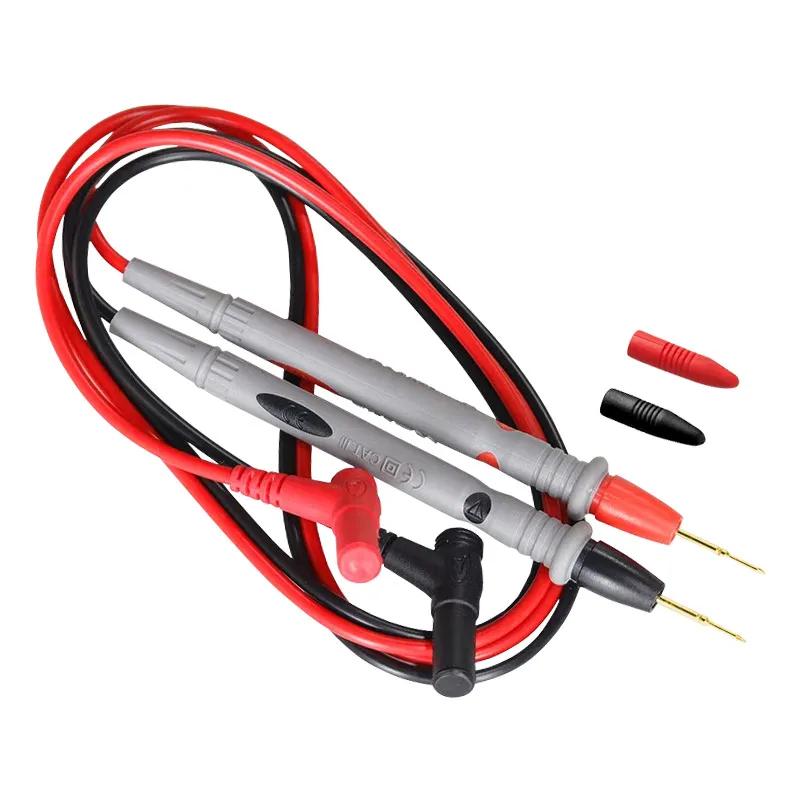 2pcs Pack Multifunction Multimeter Pen Cable Alligator Clip Test Clip Capacitor Clip Accessories Set Multimeter Multimeter Pen
