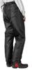 Rain Pants Droplet Zipper at Black M [Makku] (Water Resistance 10,000mmH2O) (Waterproof/Cold Protection) (Water Prevention) (Front Zipper) (Long Hem)