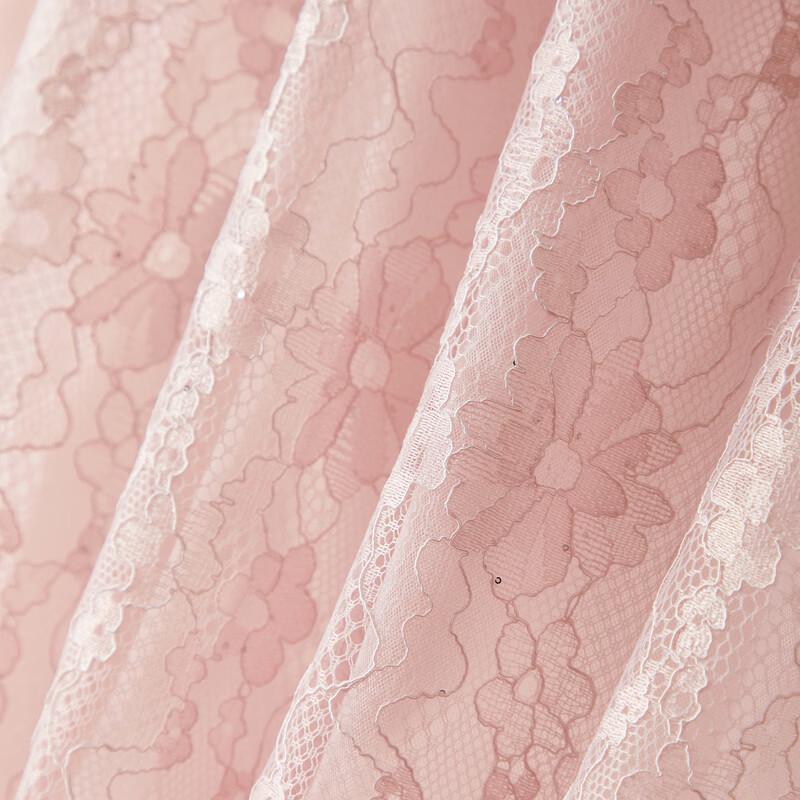 Elegant Bow Lace French Midi Dress