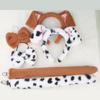AnimeExpo Dog Role Play Costume Plush Ear Headband/Tail Themed Party Dress Up