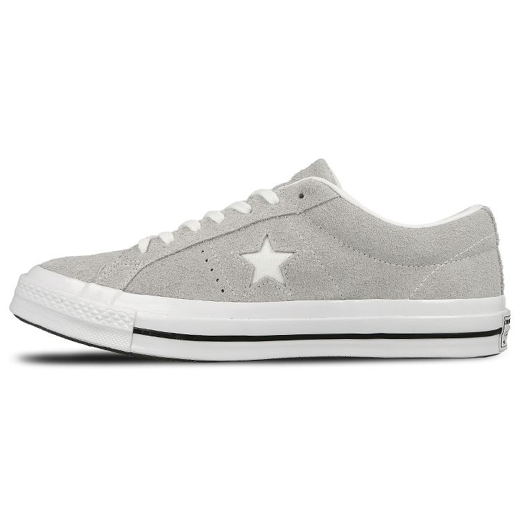 

Кроссовки унисекс Converse One Star Low Ash Grey белые 158368C