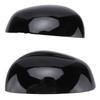 Car Decoration Door Mirror Cover For Smart Fortwo Forfour 453 2015- Car Rearview Accessories Carbon Fiber Glossy Black