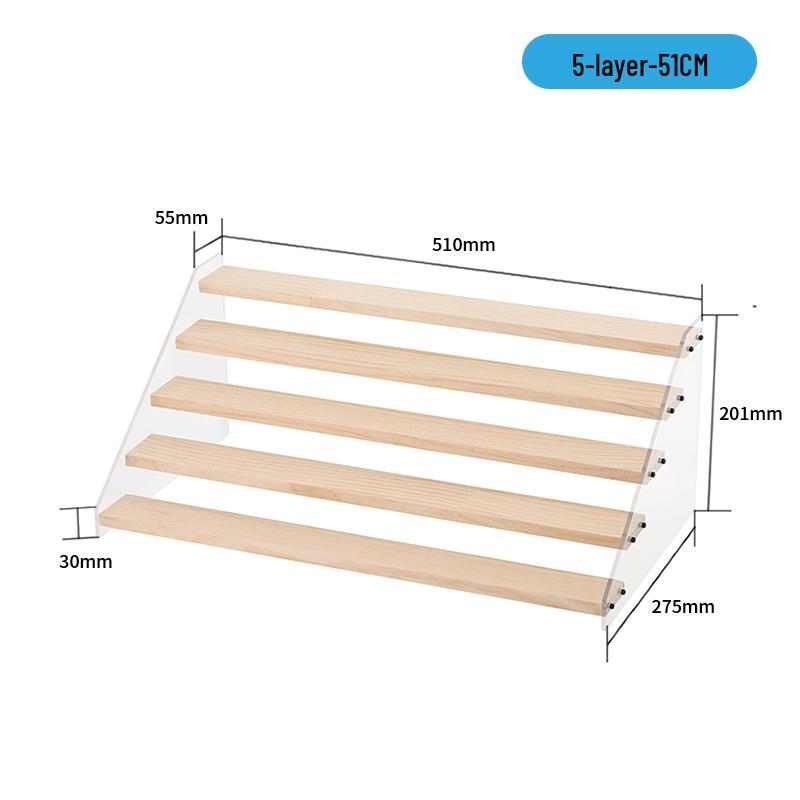 Handmade Multi-Layer Acrylic Figurine Display Rack