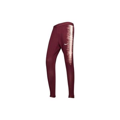 Vaporknit Barcelona Club Player Edition Football Training Series Logo Print Straight Leg Comfortable Sports Pants Men Pants Burgundy 894195-669