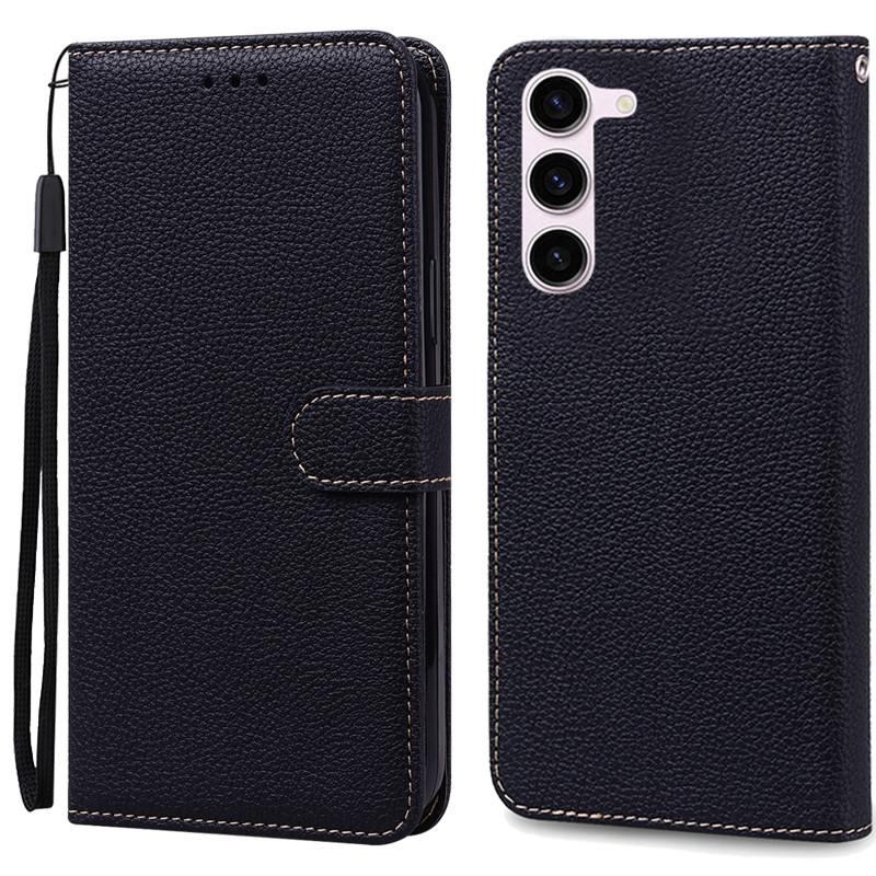 S23 Case For Coque Samsung Galaxy S23 Case S23+ Leather Wallet Flip Case For Samsung Galaxy S 23 S23 Plus Ultra Phone Case Funda