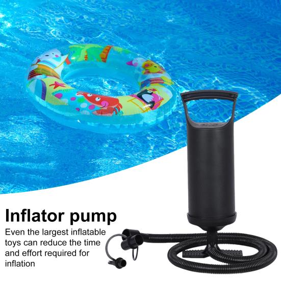Manual Air Pump Fast Inflation Hand Pulled Air Pump Easy To Use Compact Portable Two-Way Handheld Inflatable Air Pump