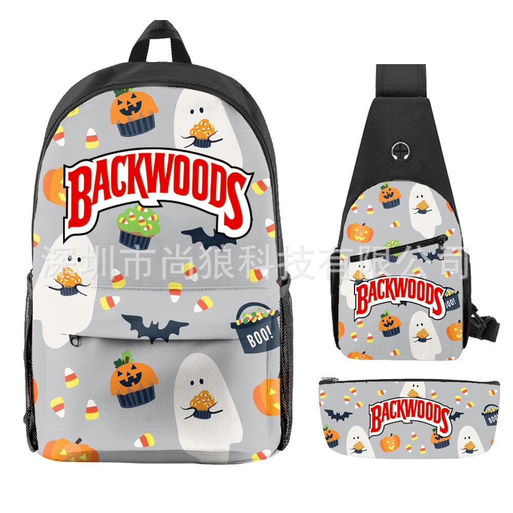 Student School Bag Backwoods Backpack Shoulder Bag School Bag Large Capacity Water-Proof Backpack